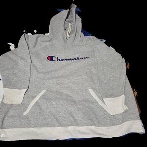 Champion Heather Gray Men's Hoodie